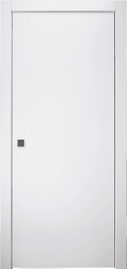 OPTIMA SNOW WHITE POCKET BELLDINNI MODERN INTERIOR DOOR - 1