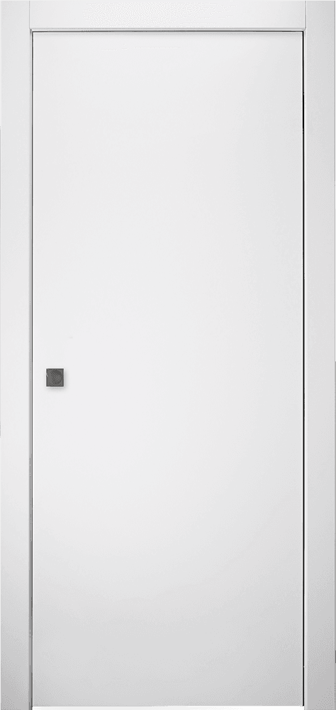 OPTIMA SNOW WHITE POCKET BELLDINNI MODERN INTERIOR DOOR - 1
