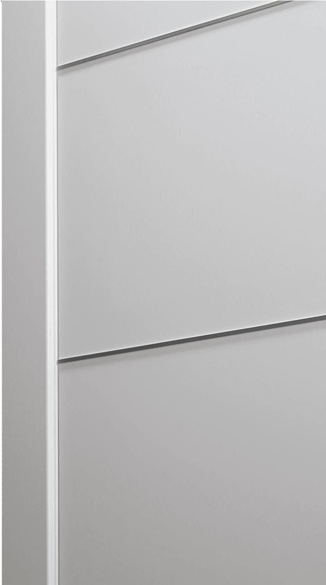 PALLADIO 4H BIANCO NOBLE DOUBLE BARN BELLDINNI MODERN INTERIOR DOOR - 4