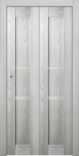 AVON 07 3H RIBEIRA ASH BI-FOLD BELLDINNI MODERN INTERIOR DOOR - 1