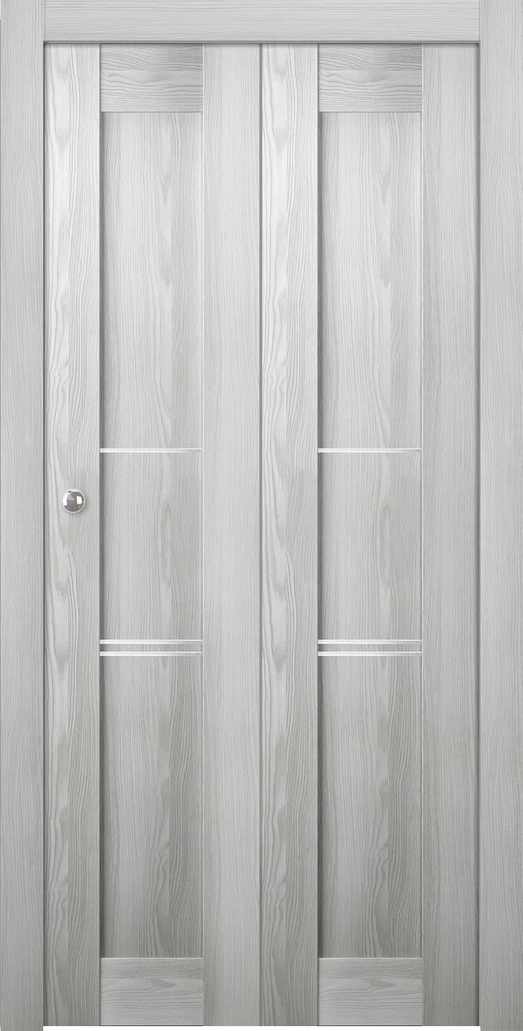 AVON 07 3H RIBEIRA ASH BI-FOLD BELLDINNI MODERN INTERIOR DOOR - 1