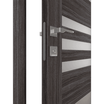 LETI VETRO GRAY OAK BYPASS BELLDINNI MODERN INTERIOR DOOR - 7