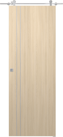 OPTIMA 2V LOIRE ASH BARN DOORS BELLDINNI MODERN INTERIOR DOOR - 1