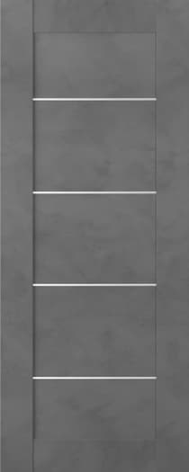 AVON 07 4H DARK URBAN SLAB BELLDINNI MODERN INTERIOR DOOR - 1
