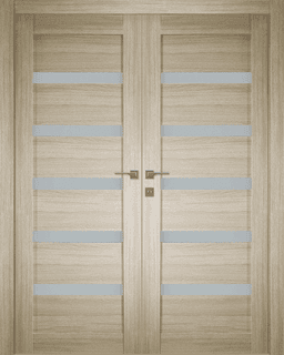 LEORA VETRO SHAMBOR DOUBLE BELLDINNI MODERN INTERIOR DOOR - 1