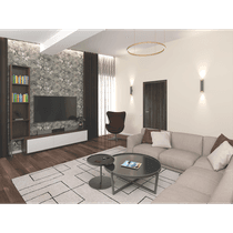 PALLADIO GRAY OAK DOUBLE DOORS BELLDINNI MODERN INTERIOR DOOR - 3