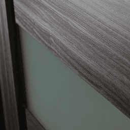 EDNA VETRO GRAY OAK DOUBLE BI-FOLD BELLDINNI MODERN INTERIOR DOOR - 5