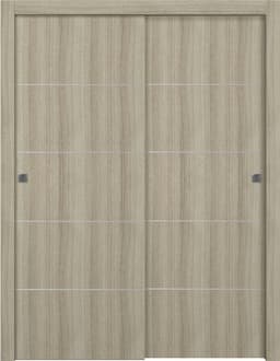 OPTIMA 4H SHAMBOR BYPASS BELLDINNI MODERN INTERIOR DOOR - 1