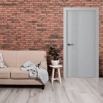 TWINWOOD 1 LIGHT GREY BI-FOLD BELLDINNI MODERN INTERIOR DOOR - 2