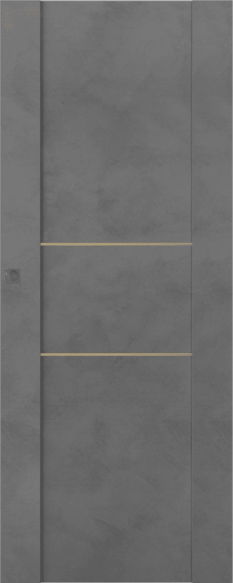 AVON 01 2H GOLD DARK URBAN MAGIC BELLDINNI MODERN INTERIOR DOOR - 1
