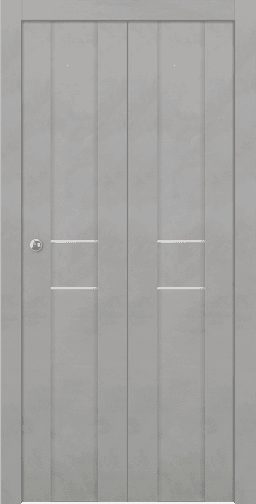 AVON 01 2HN LIGHT URBAN BI-FOLD BELLDINNI MODERN INTERIOR DOOR - 1