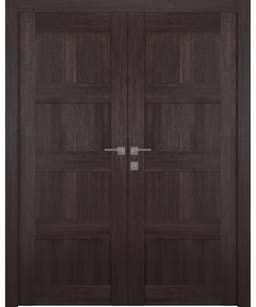 AVON 07 3R VERALINGA OAK DOUBLE BELLDINNI MODERN INTERIOR DOOR - 1