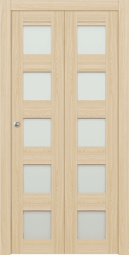 AVON 07-07 VETRO LOIRE ASH BI-FOLD DOORS BELLDINNI MODERN INTERIOR DOOR - 1