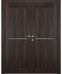 AVON 07 1H VERALINGA OAK DOUBLE BELLDINNI MODERN INTERIOR DOOR - 1
