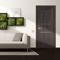 AVON 07 3H GOLD VERALINGA OAK POCKET BELLDINNI MODERN INTERIOR DOOR - 2