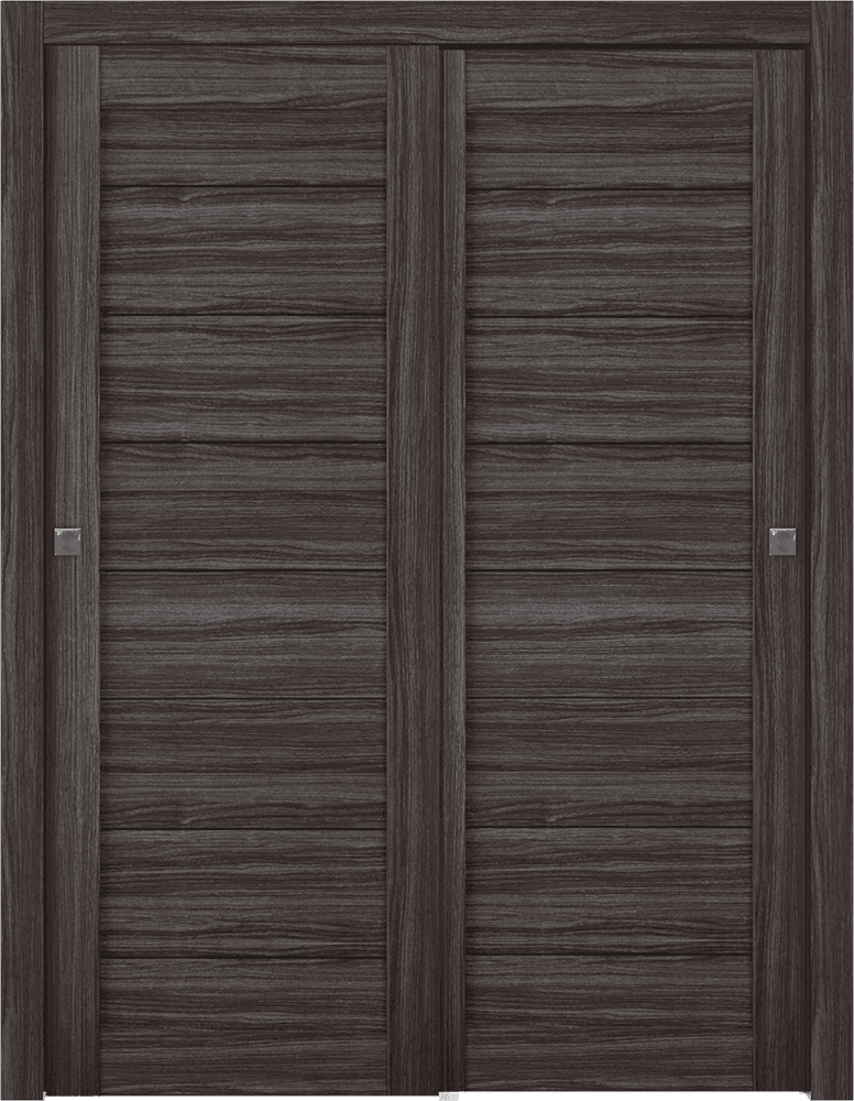 ERMI GRAY OAK BYPASS BELLDINNI MODERN INTERIOR DOOR - 7
