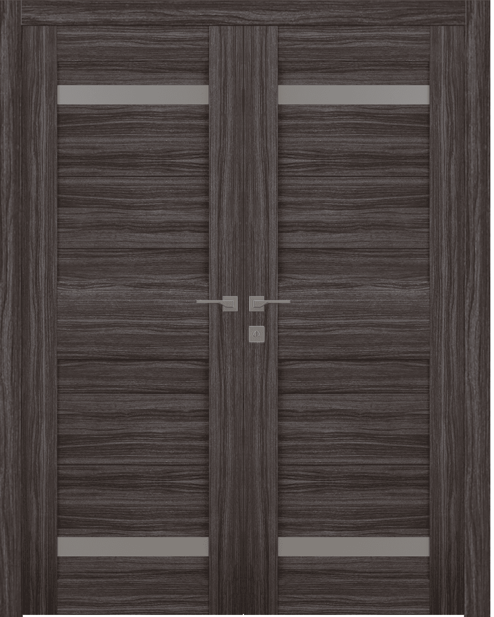 IMMA VETRO GRAY OAK CLOSET BELLDINNI MODERN INTERIOR DOOR - 1