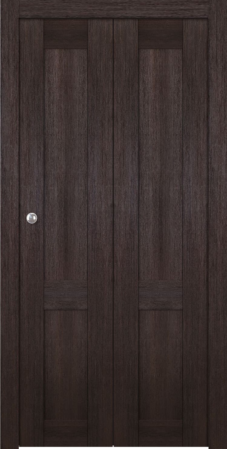 AVON 07 R VERALINGA OAK BI-FOLD BELLDINNI MODERN INTERIOR DOOR - 1
