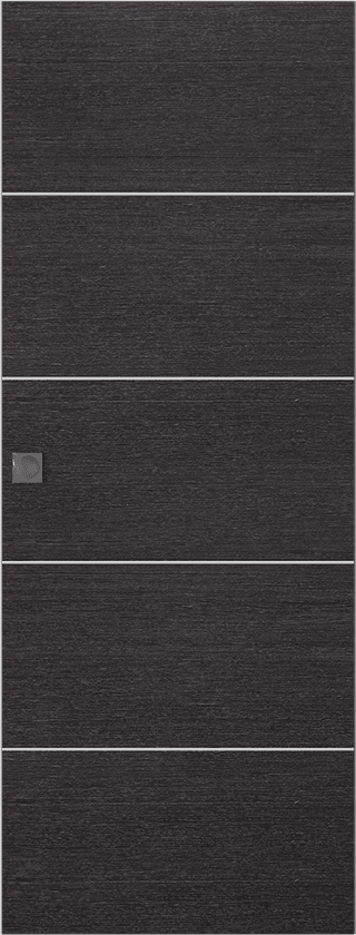 AVANTI 4H BLACK APRICOT MAGIC BELLDINNI MODERN INTERIOR DOOR