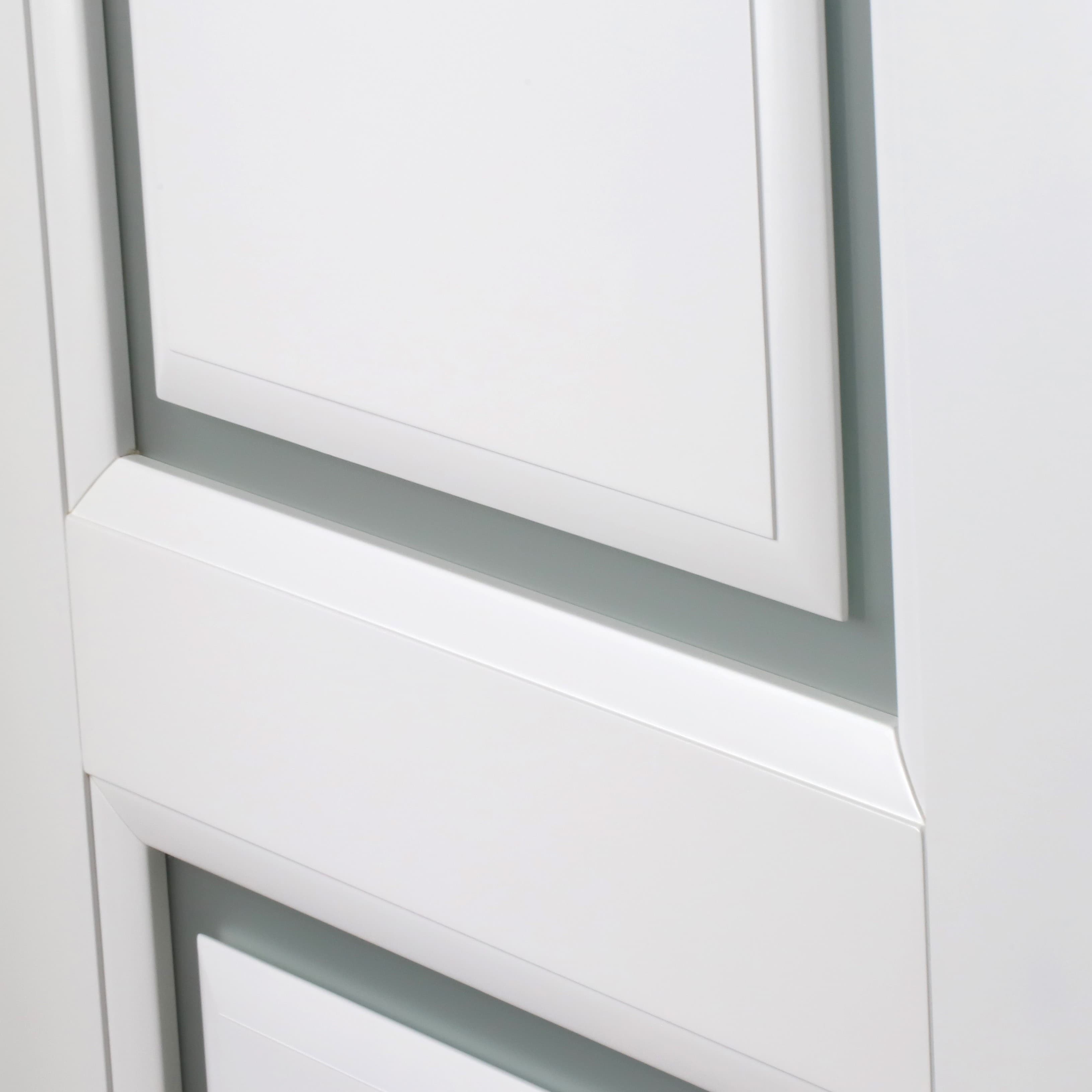 AURUM 2 VETRO LIGHT GREY DOUBLE BELLDINNI MODERN INTERIOR DOOR - 9