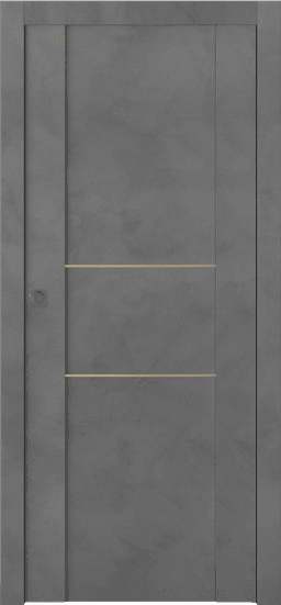 AVON 01 2H GOLD DARK URBAN POCKET DOORS BELLDINNI MODERN INTERIOR DOOR - 1