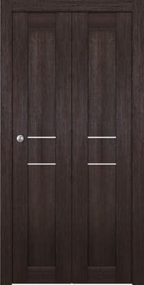 AVON 07 2HN VERALINGA OAK BI-FOLD BELLDINNI MODERN INTERIOR DOOR - 1