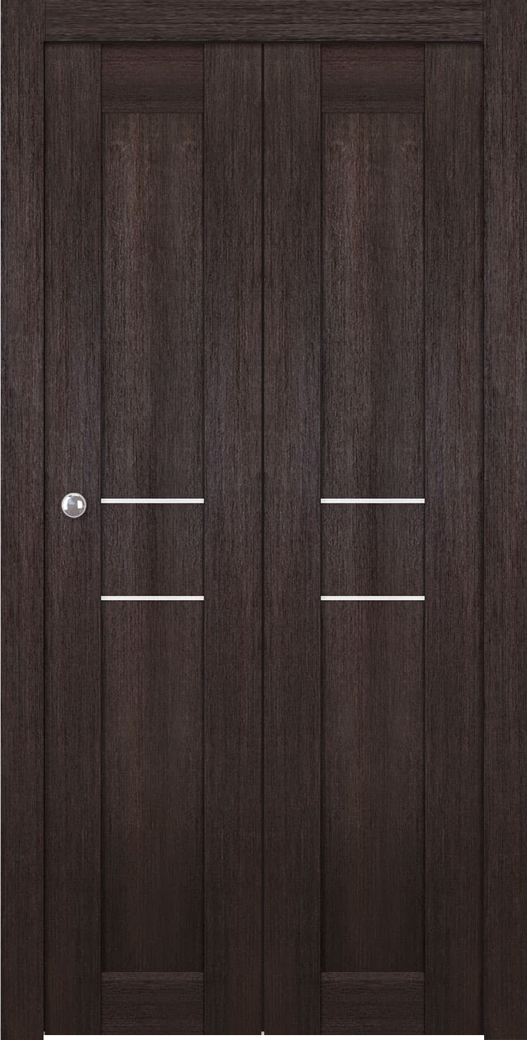 AVON 07 2HN VERALINGA OAK BI-FOLD BELLDINNI MODERN INTERIOR DOOR - 1