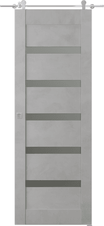 AVON 07-04 VETRO LIGHT URBAN BARN BELLDINNI MODERN INTERIOR DOOR - 1