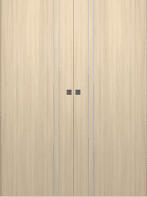 OPTIMA 2V LOIRE ASH DOUBLE MAGIC DOORS BELLDINNI MODERN INTERIOR DOOR - 1