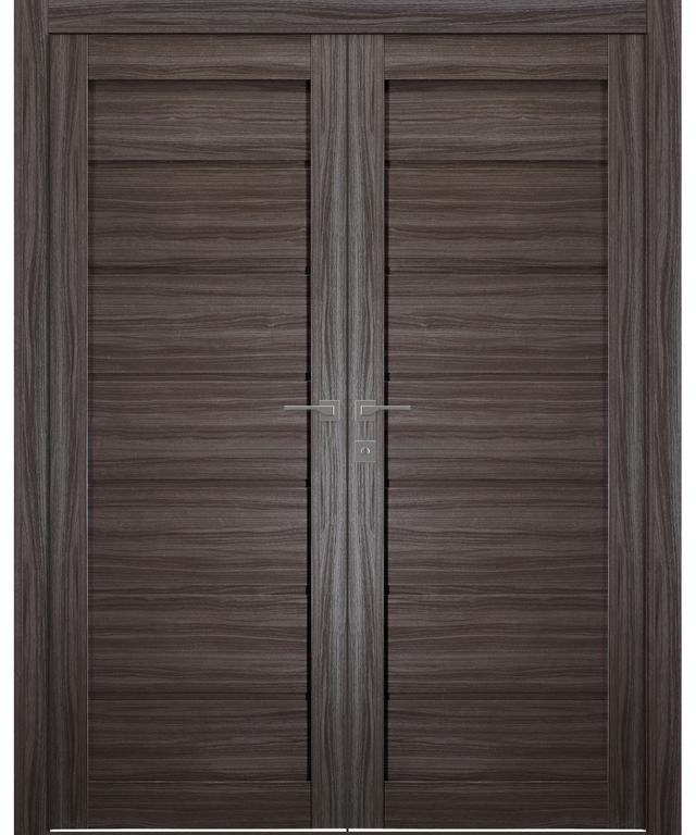 ALDA GRAY OAK DOUBLE BELLDINNI MODERN INTERIOR DOOR