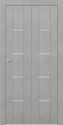 AVON 01 4H LIGHT URBAN DOUBLE BI-FOLD BELLDINNI MODERN INTERIOR DOOR - 1