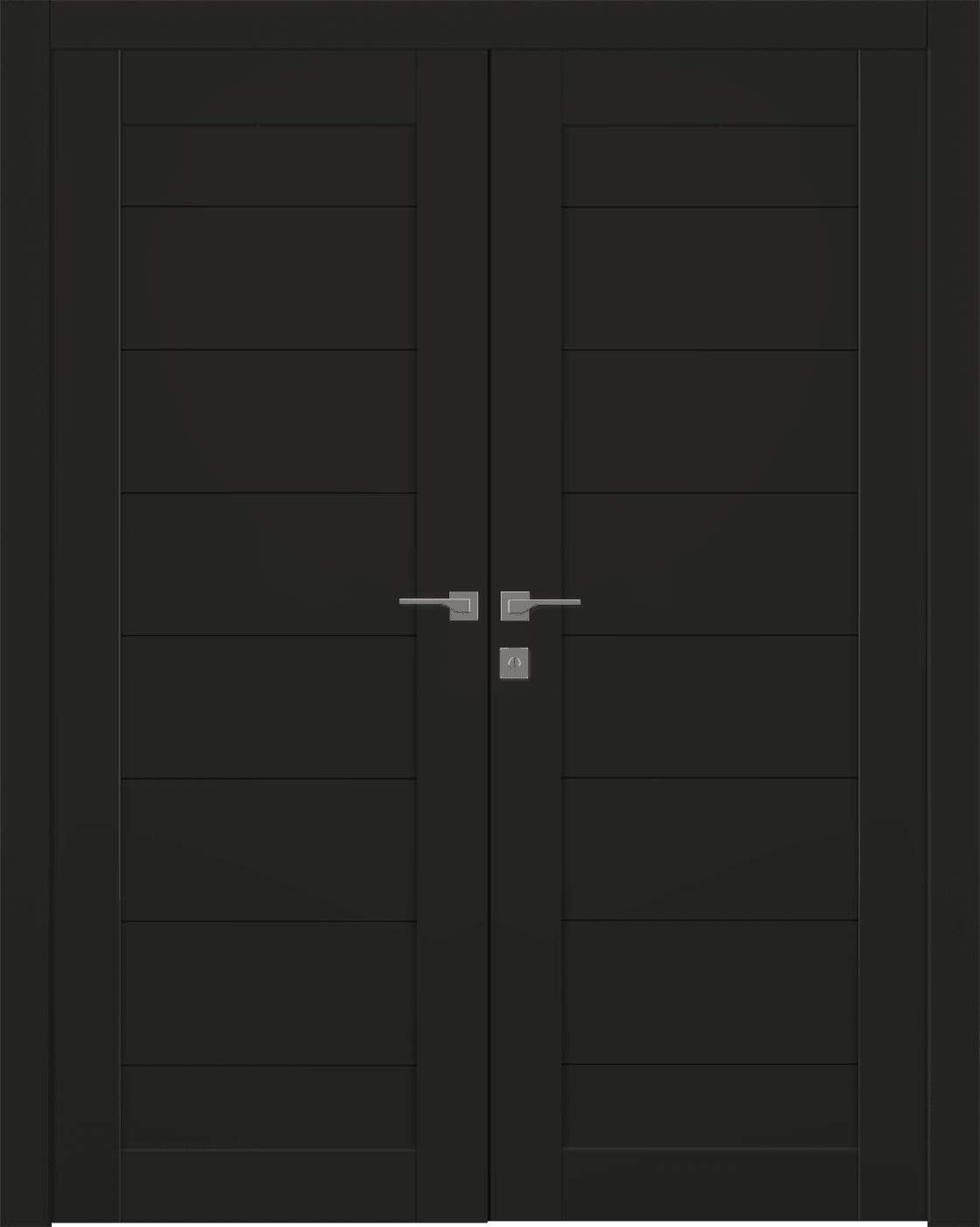 ERMI BLACK MATTE CLOSET BELLDINNI MODERN INTERIOR DOOR - 1