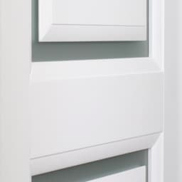 AURUM 2 VETRO POLAR WHITE DOUBLE BELLDINNI MODERN INTERIOR DOOR - 9