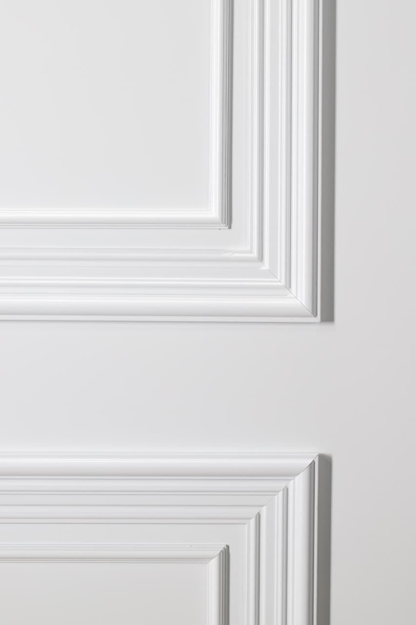 PALAZZO 3 POLAR WHITE SLAB BELLDINNI MODERN INTERIOR DOOR - 2