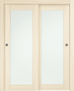 AVON 207 VETRO LOIRE ASH BYPASS DOORS BELLDINNI MODERN INTERIOR DOOR - 1