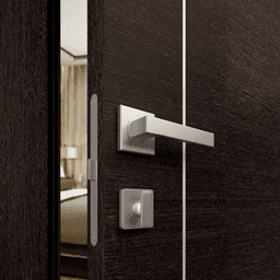 AVANTI 4H BLACK APRICOT DOUBLE INVISIBLE METAL FRAME BELLDINNI MODERN INTERIOR DOOR - 3