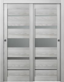 AVON 07-03 VETRO RIBEIRA ASH BYPASS BELLDINNI MODERN INTERIOR DOOR - 1