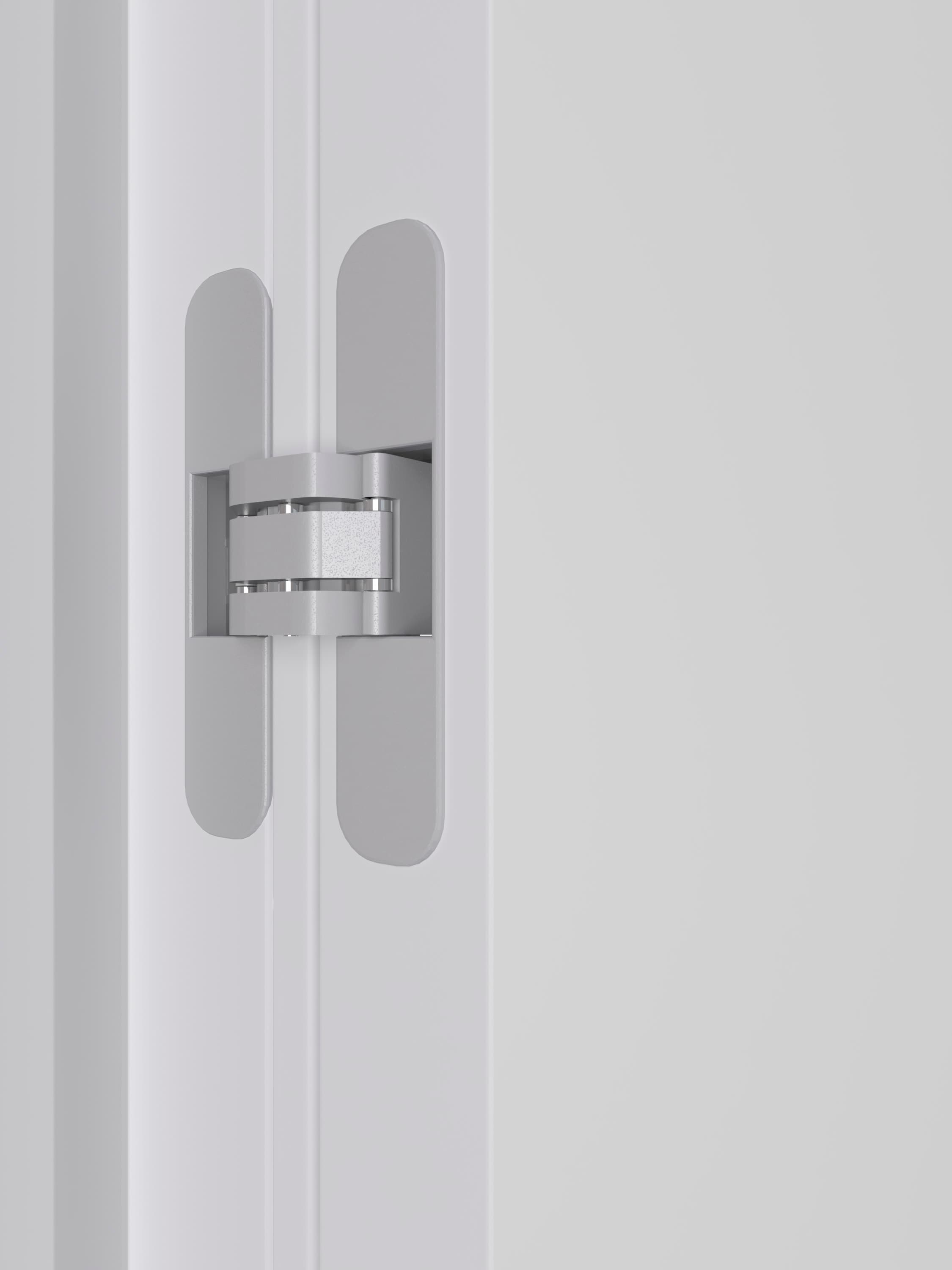 SMART PRO 208 VETRO POLAR WHITE CLOSET BELLDINNI MODERN INTERIOR DOOR - 3