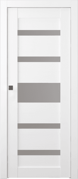 GINA VETRO BIANCO NOBLE POCKET DOORS BELLDINNI MODERN INTERIOR DOOR - 1