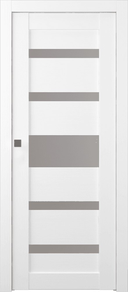 GINA VETRO BIANCO NOBLE POCKET DOORS BELLDINNI MODERN INTERIOR DOOR - 1