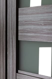 DELLA VETRO GRAY OAK BI-FOLD BELLDINNI MODERN INTERIOR DOOR - 3