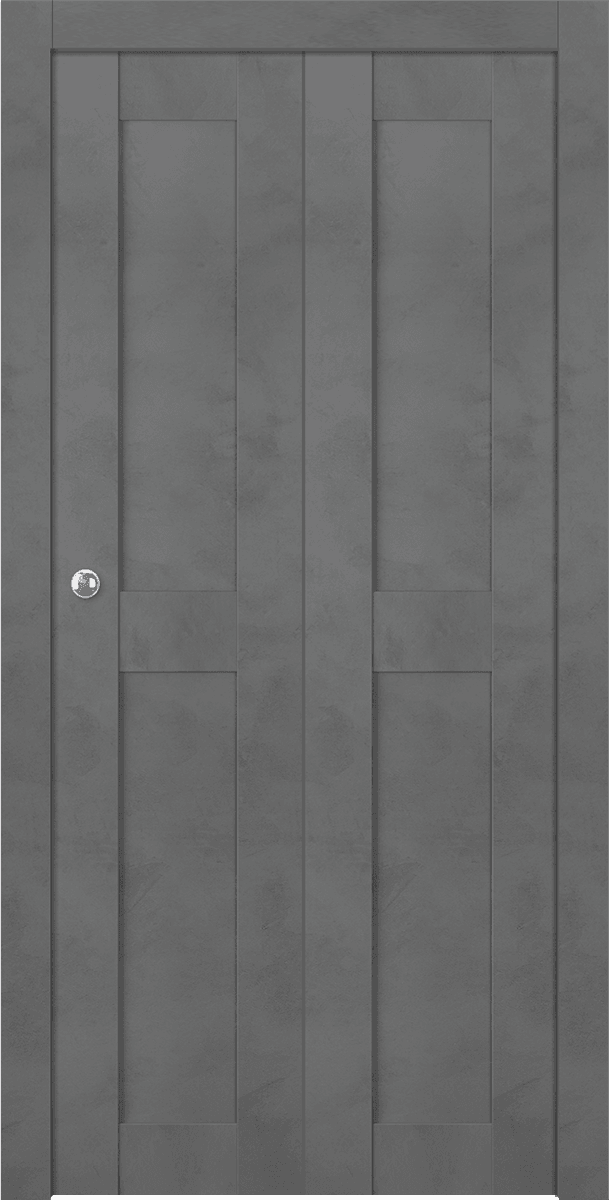 AVON 07 RN DARK URBAN BI-FOLD BELLDINNI MODERN INTERIOR DOOR - 1