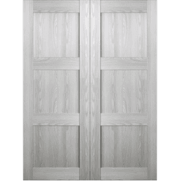 AVON 07 2RN RIBEIRA ASH DOUBLE BELLDINNI MODERN INTERIOR DOOR - 2