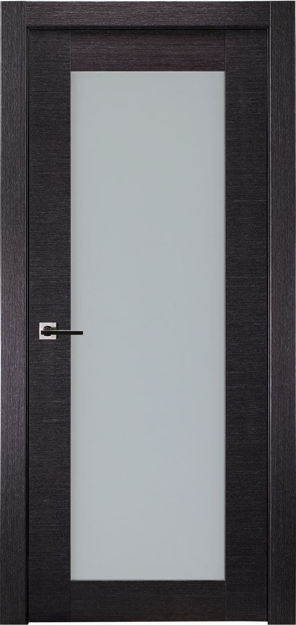 AVANTI 207 VETRO BLACK APRICOT SWING BELLDINNI MODERN INTERIOR DOOR