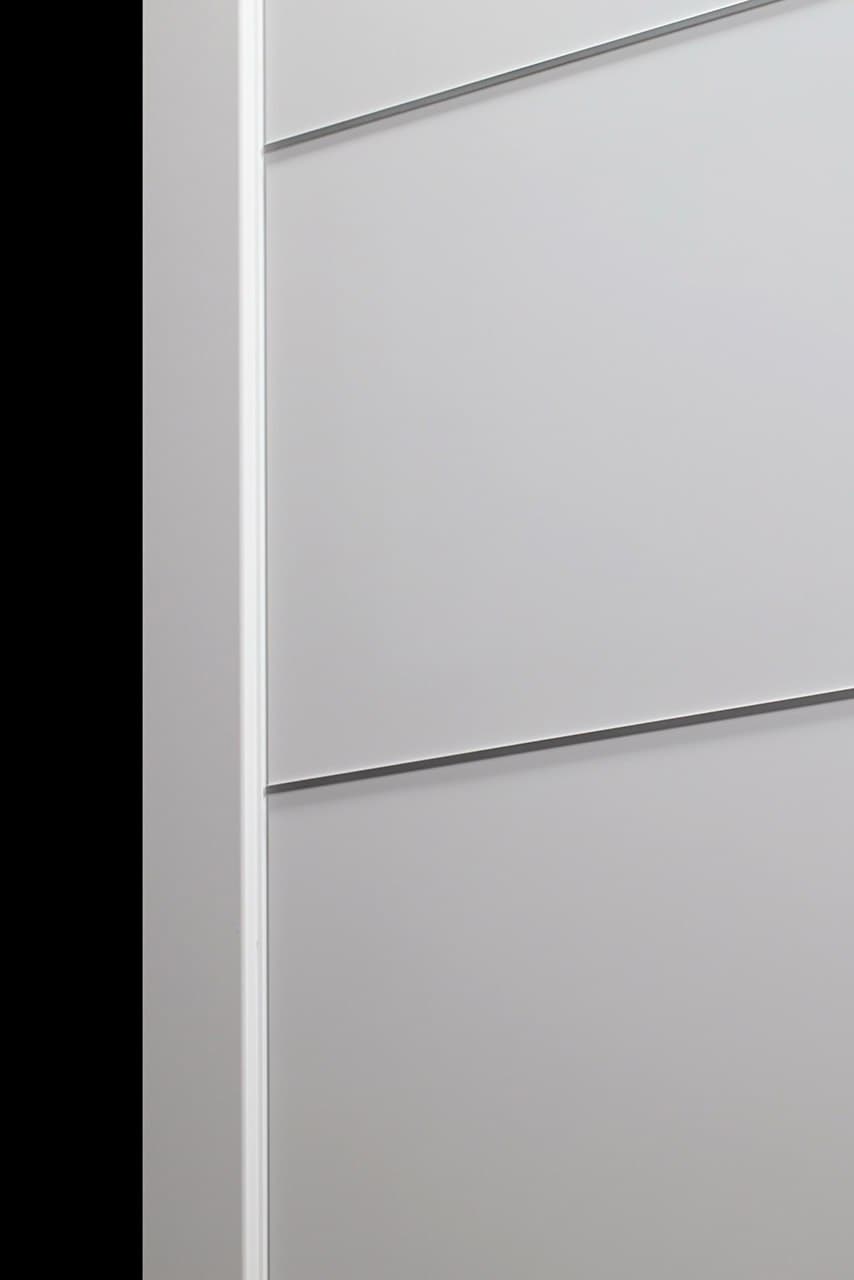 SMART PRO 2H POLAR WHITE INVISIBLE METAL FRAME BELLDINNI MODERN INTERIOR DOOR - 6