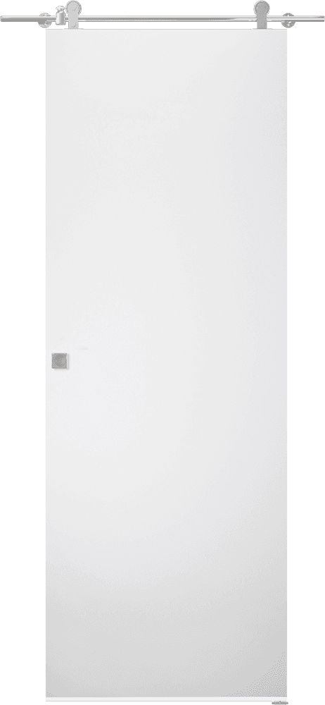 SMART PRO FLAT POLAR WHITE BARN BELLDINNI MODERN INTERIOR DOOR - 1