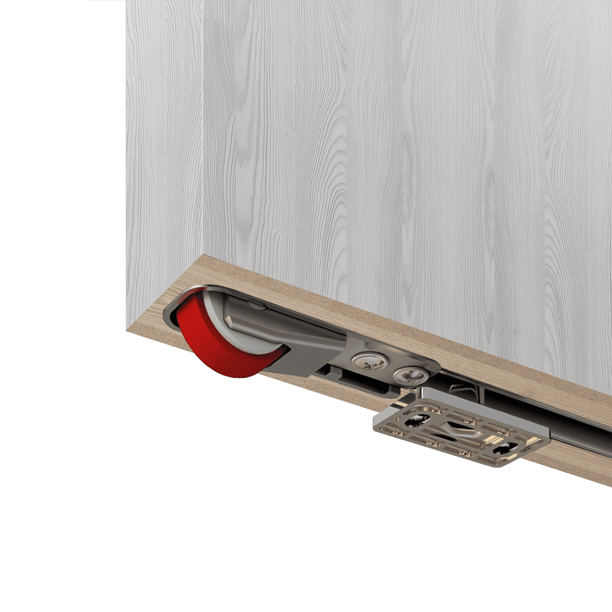 OPTIMA 2H RIBEIRA ASH DOUBLE MAGIC BELLDINNI MODERN INTERIOR DOOR - 3