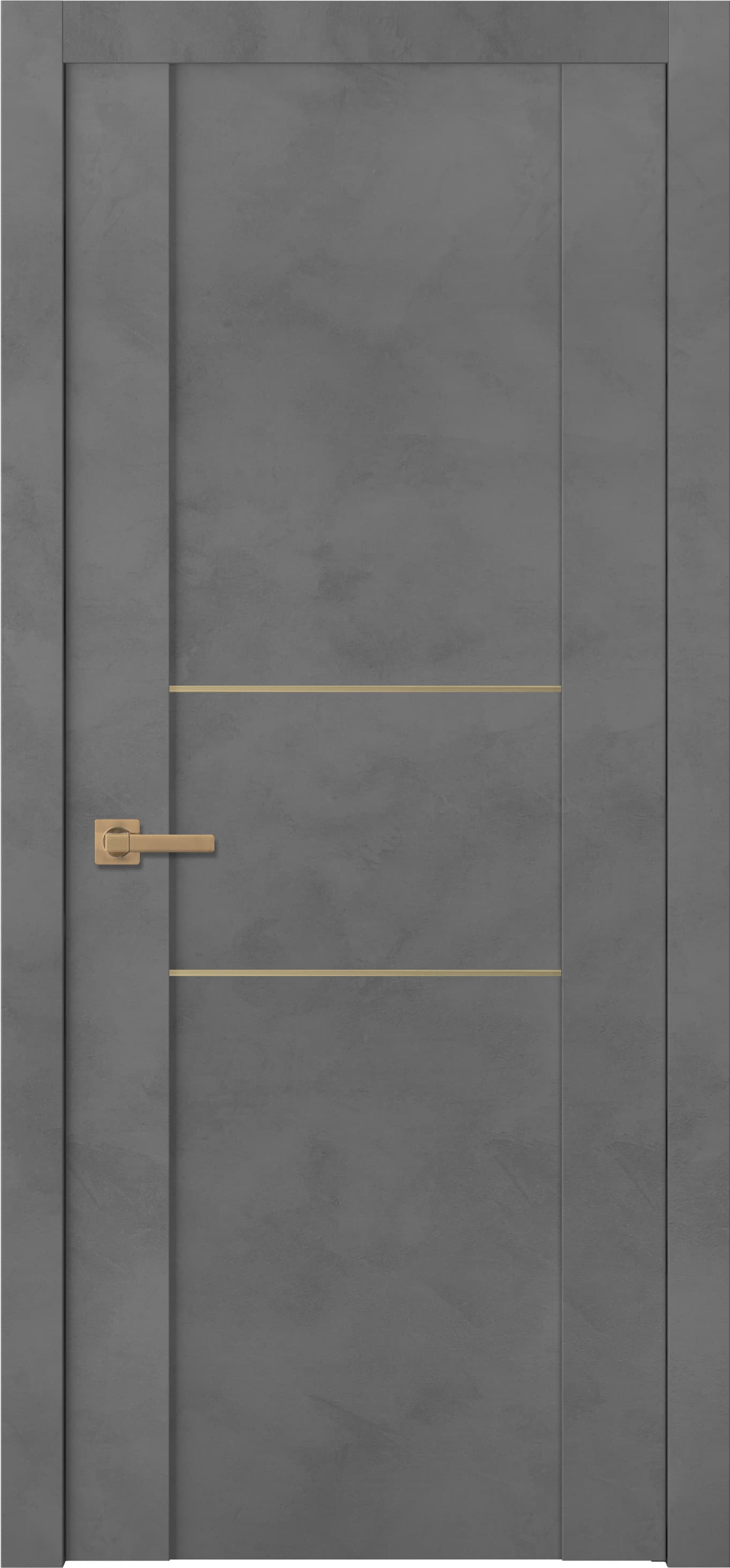 AVON 01 2H GOLD DARK URBAN SWING BELLDINNI MODERN INTERIOR DOOR - 1