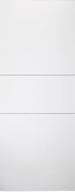 SMART PRO 2H POLAR WHITE SLAB BELLDINNI MODERN INTERIOR DOOR - 1