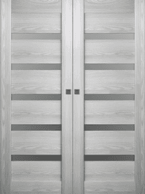 AVON 07-04 VETRO RIBEIRA ASH DOUBLE MAGIC BELLDINNI MODERN INTERIOR DOOR - 1